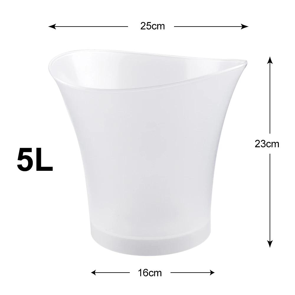 Bars décoratifs en plastique étanches à LED, bière champagne, glace, boîtes de nuit, fête, nouveau,