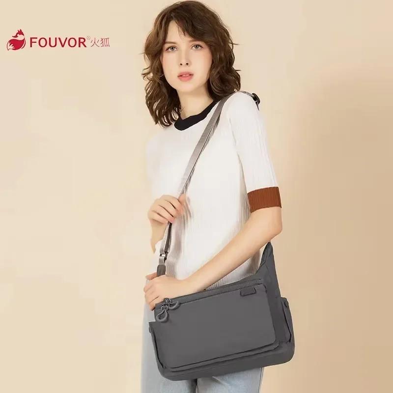Fouvor sac à bandoulière pour femme en Nylon mode grande capacité sac à bandoulière 2025 tendance sa