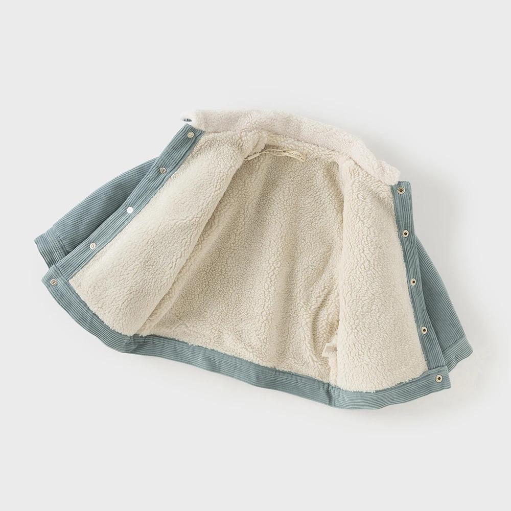 Dave Bella garçons coton manteau hiver salopette pour enfants bébé épaissir peluche veste manches lo
