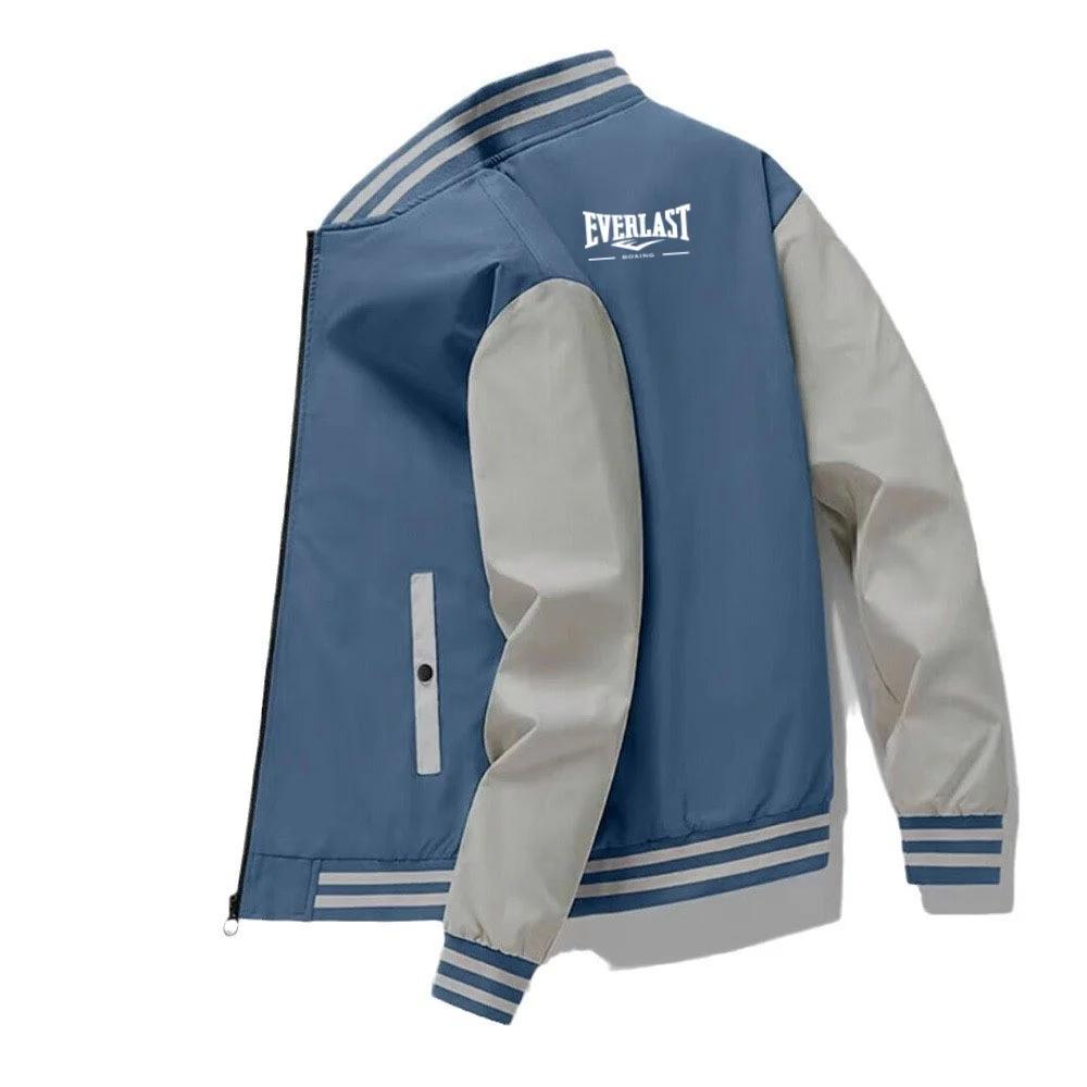 Veste décontractée pour homme avec imprimé, couleurs tendance printemps-automne, style baseball, nou