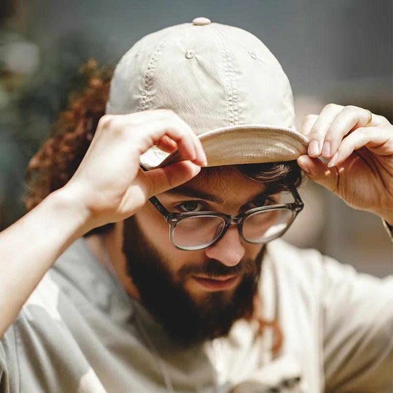 Maden-Casquettes de baseball de camping en plein air réglables pour hommes, respirantes, originales,
