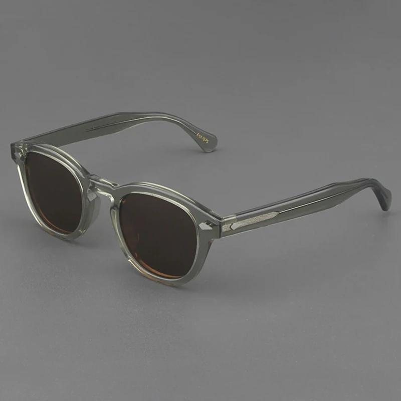Lunettes de soleil polarisées Johnny Depp pour hommes et femmes, marque Lemtosh, monture vintage en