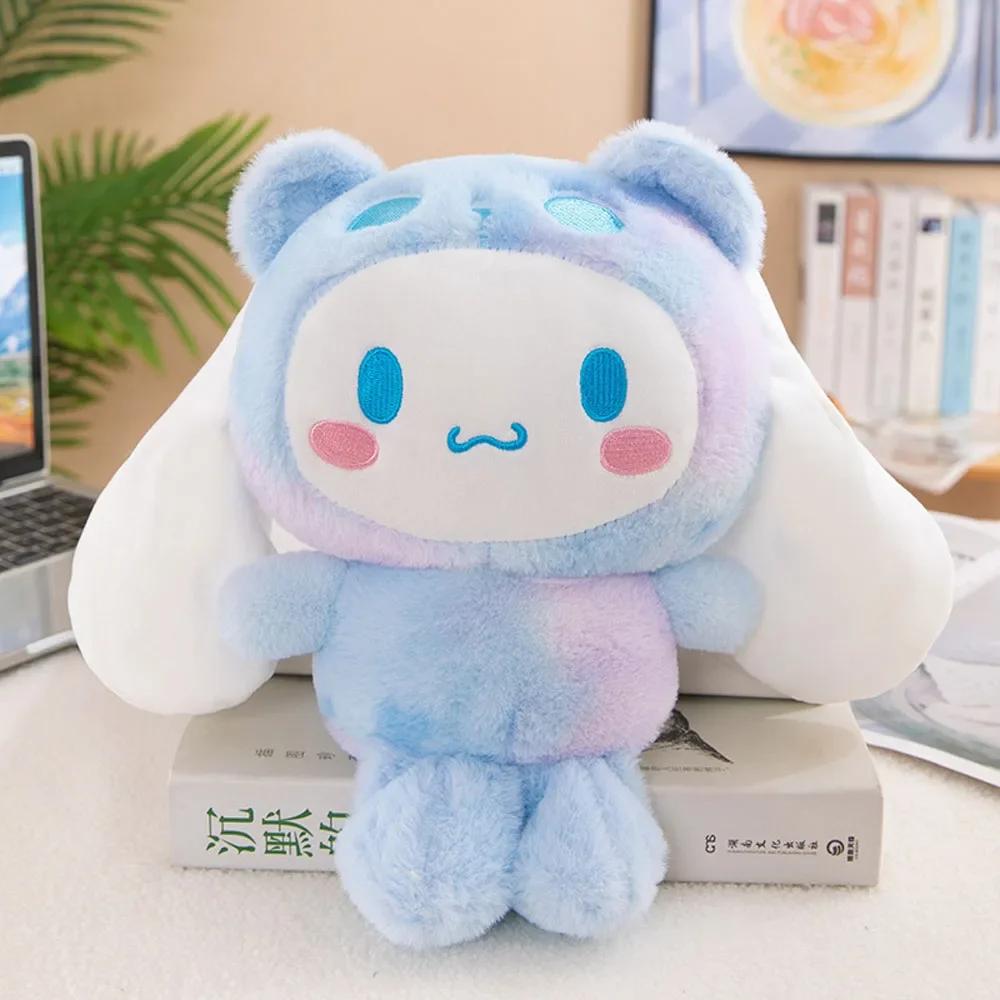 25CM Kawaii Sanrio peluche Hello Kitty cannelle Kuromi Pochacco peluche poupée dessin animé mignon j