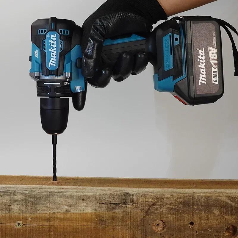 Makita DDF487 Perceuse électrique sans balais 18 V, adaptée à une perceuse à percussion à cinq corde