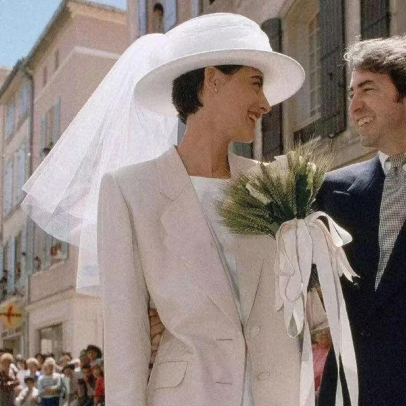 Nouveau français 100% laine haut-de-forme voile Vintage dîner fête élégant blanc Fedora voyage lumiè