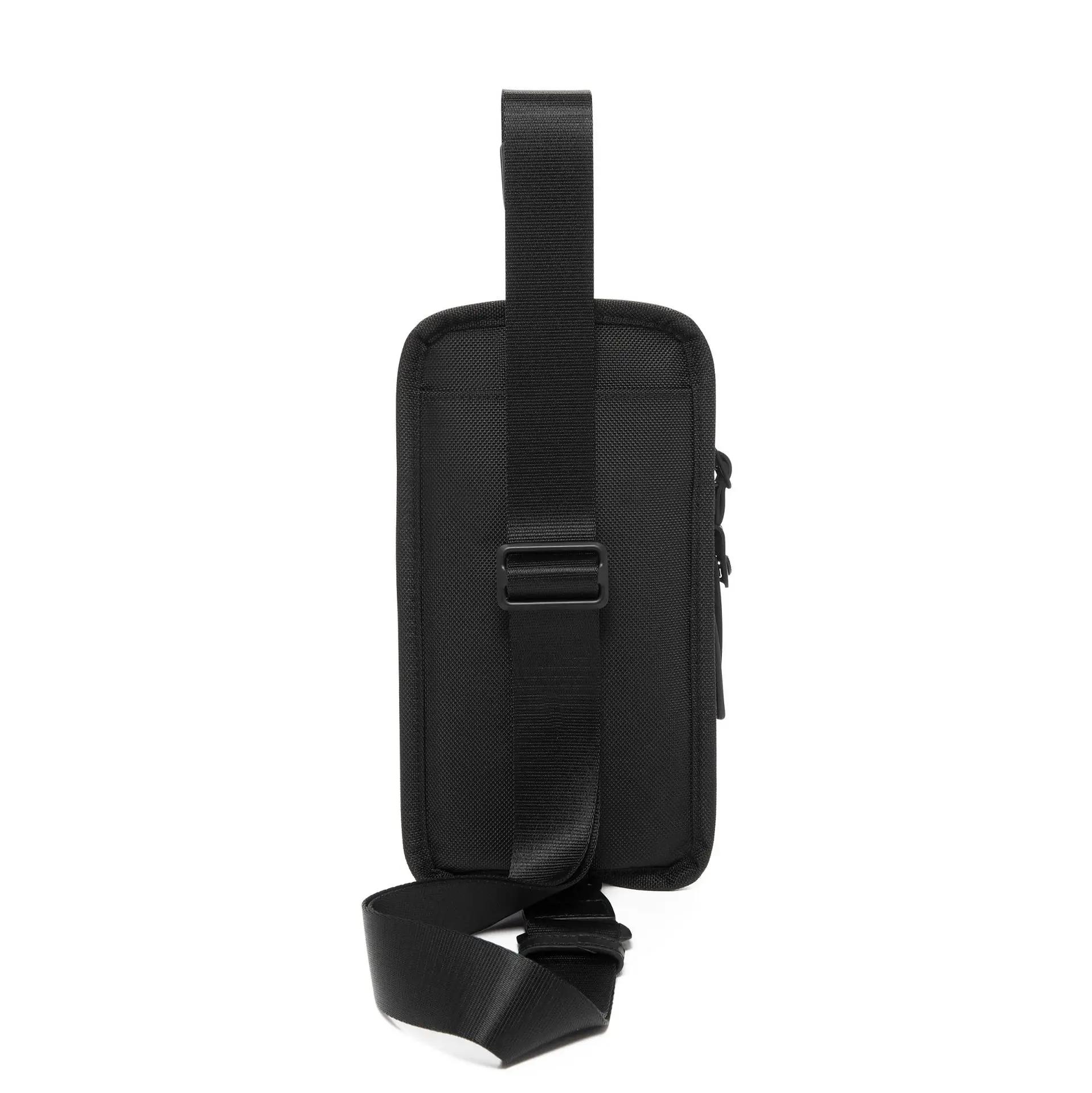 Sac à bandoulière pour hommes, sac de poitrine en nylon durable, multi-poches, sac de voyage d'affai