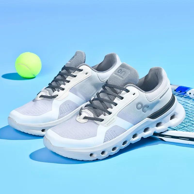 Chaussures de course ultralégères d'été pour hommes, baskets décontractées respirantes à plateforme,