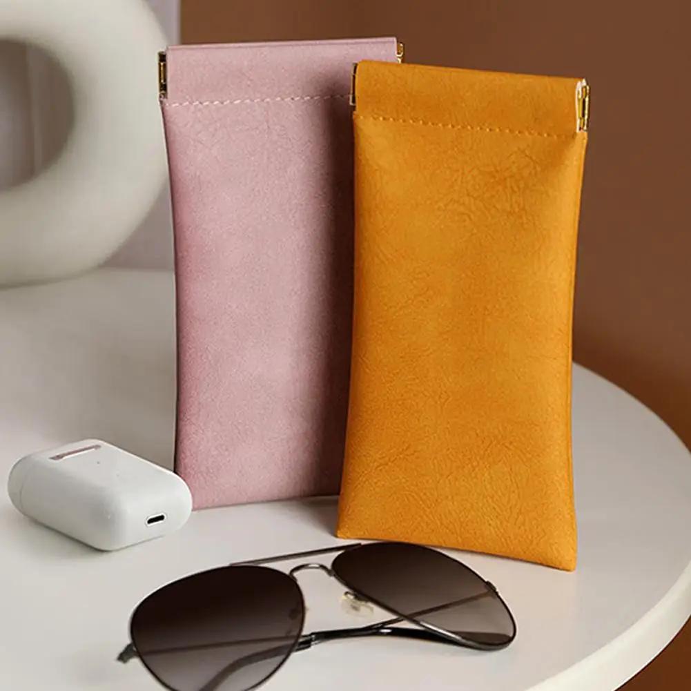 Sac de rangement pour lunettes à domicile, Texture Cortex, rangement pour lunettes, bouche en Shrapn