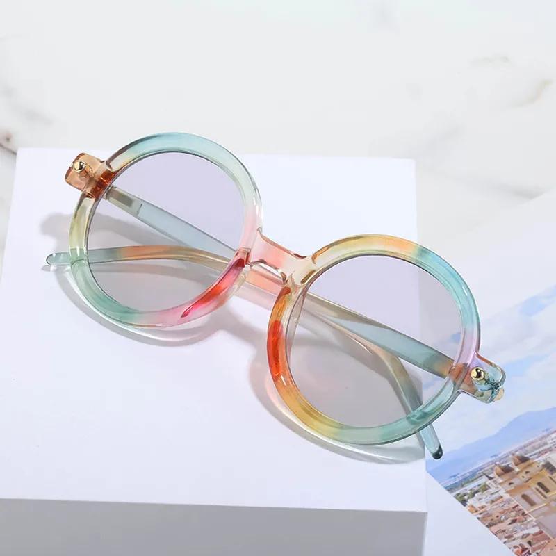 Lunettes de lecture photochromiques rondes rétro Anti lumière bleue pour hommes et femmes, Design de