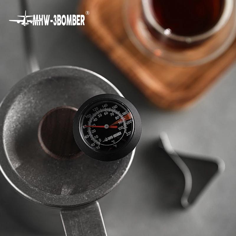 MHW-3BOMÉRO 0 à 100 ℃ Thermomètre à cadran pour cafetière, pichet à mousse de lait, café professio