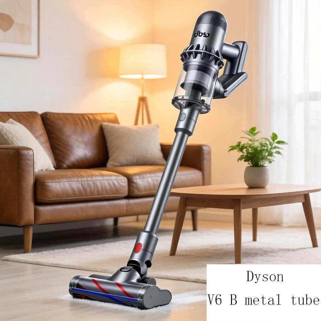 Tige d'extension télescopique pour Dyson V6, tuyau droit, barre d'extension en métal, Tube de baguet