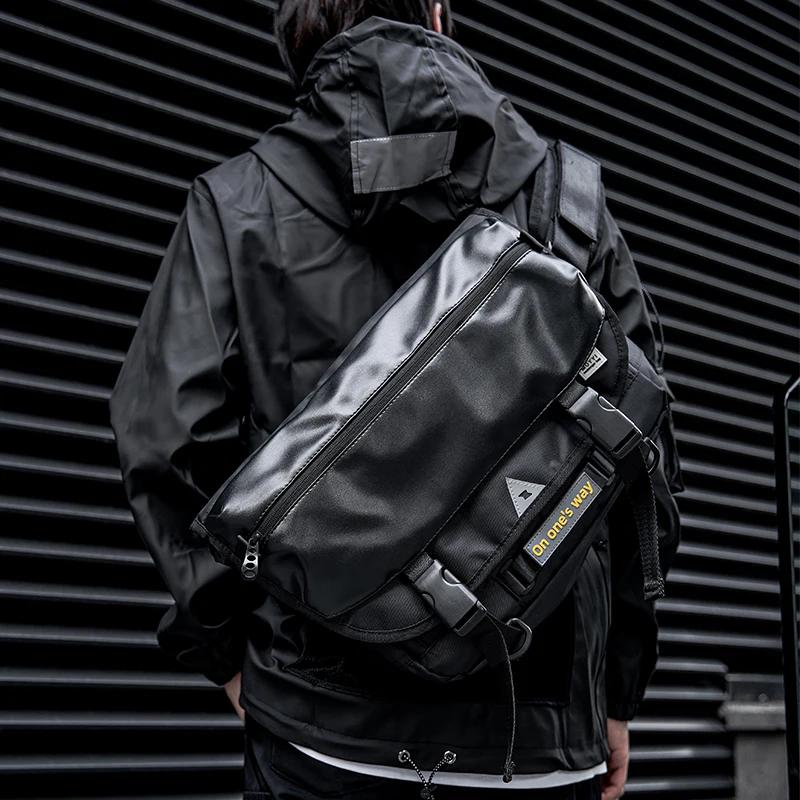 Sacs de messager Oxford imperméables pour hommes, sac à bandoulière de grande capacité, sacs à bando