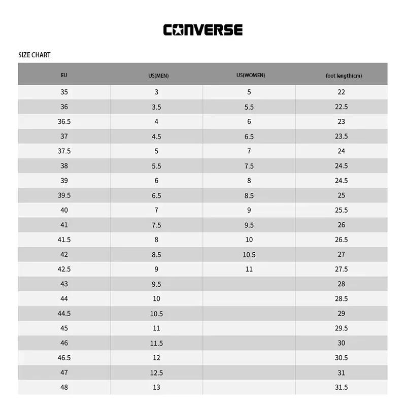 Converse All Star hommes et femmes chaussures de skateboard années 1970 haute classique toile plate-