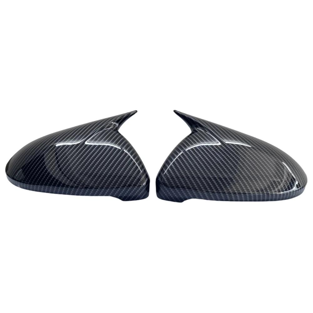 Couvercle de rétroviseur latéral noir brillant, 2 pièces, pour VW, Volkswagen Jetta GLI 2019 2020 20