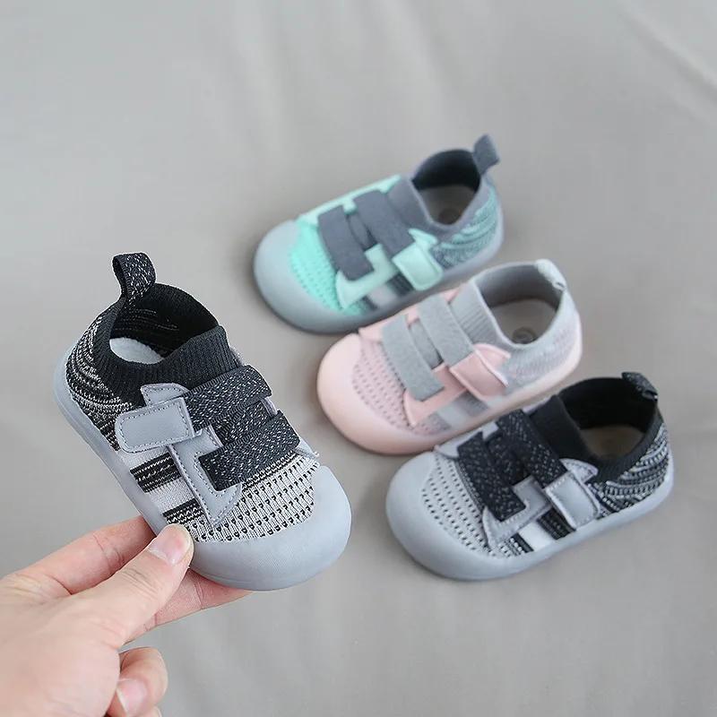 Chaussures de sport décontractées pour enfants maille respirant garçon filles chaussures de marche s