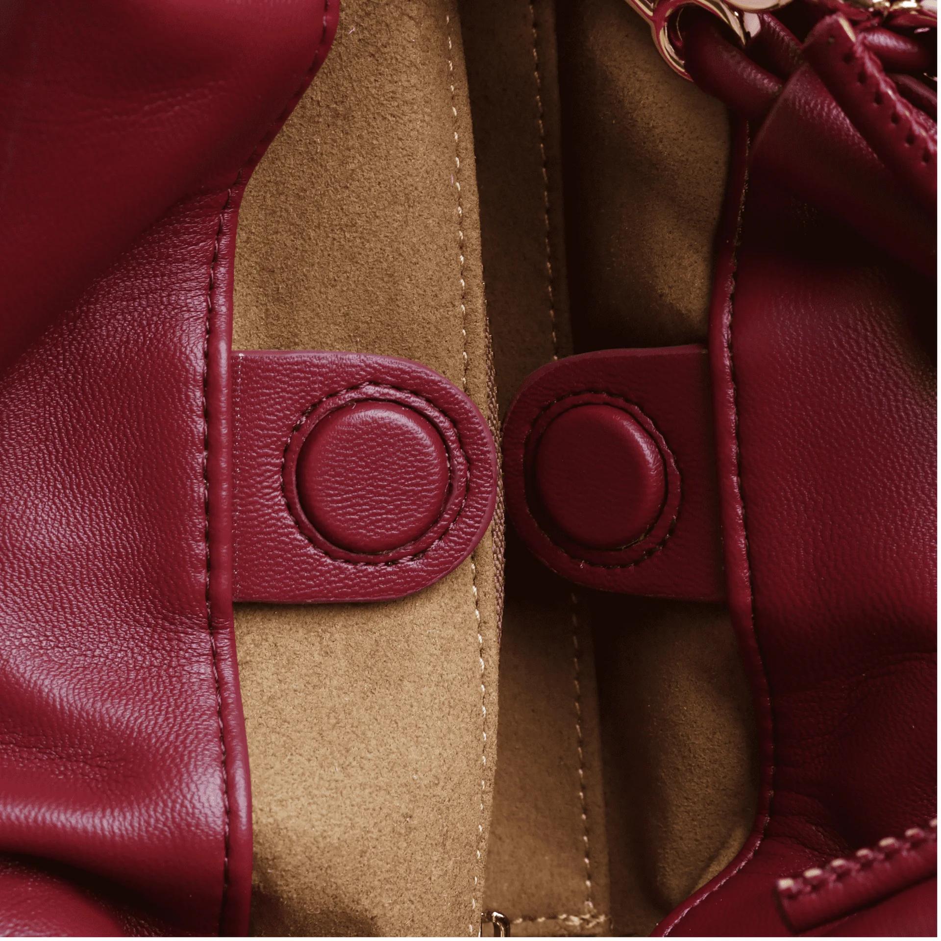 Sac nuage en cuir de vachette pour femme, sacs à main à bandoulière pour femme, cuir véritable Berga