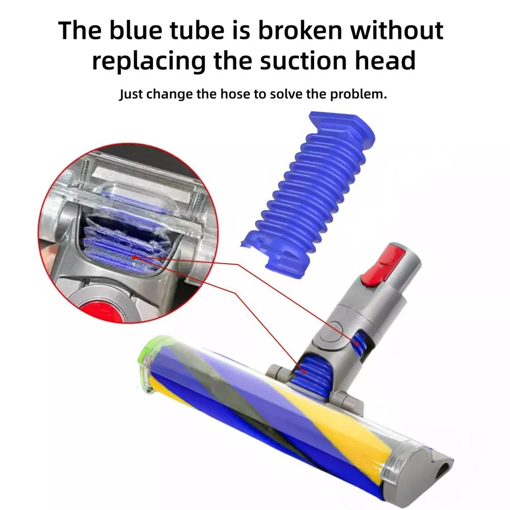 Tuyau de conduit inférieur d'aspirateur pour Dyson V8slim/Digital Slim/V10 Slim/V12/V12slim/V15, tuy
