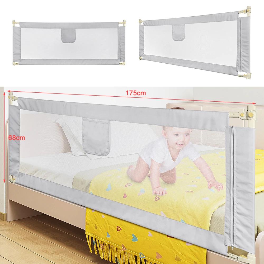 Barrière de lit pour enfants, 1 barrière de lit, 150 cm/180 cm/200 cm, barrière de lit portable pour