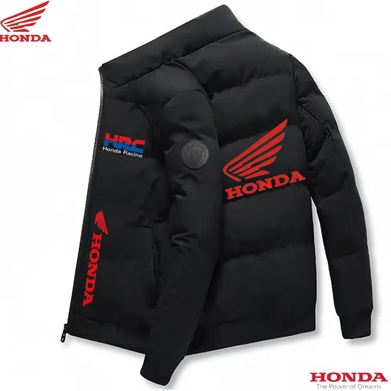 Honda veste en coton chaud décontracté hiver moto veste de sport hommes qualité extérieur veste épai