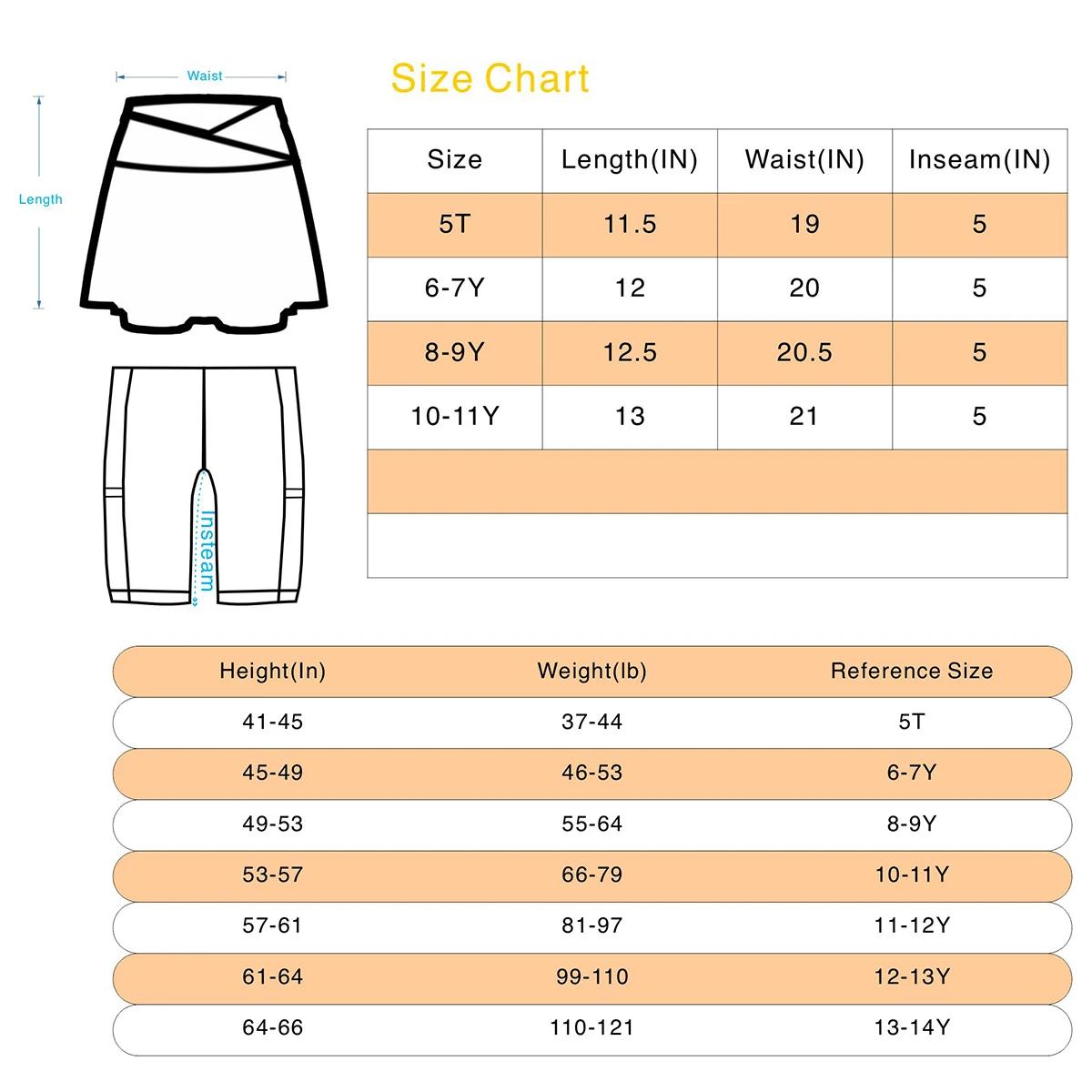 Jupe-Short Sportive pour Tennis avec Poches Latérales et Taille Haute – Tenue Active pour Filles, En