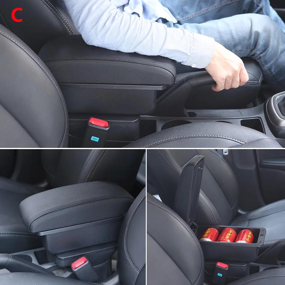 Accoudoir de voiture pour Volkswagen POLO, nouveau, pour VW POLO Mk5 6R Vento, boîte de rangement de
