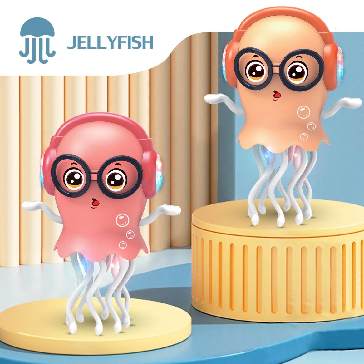 Jouets électroniques pour animaux de compagnie, poulpe dansant, dessin animé, développement interact