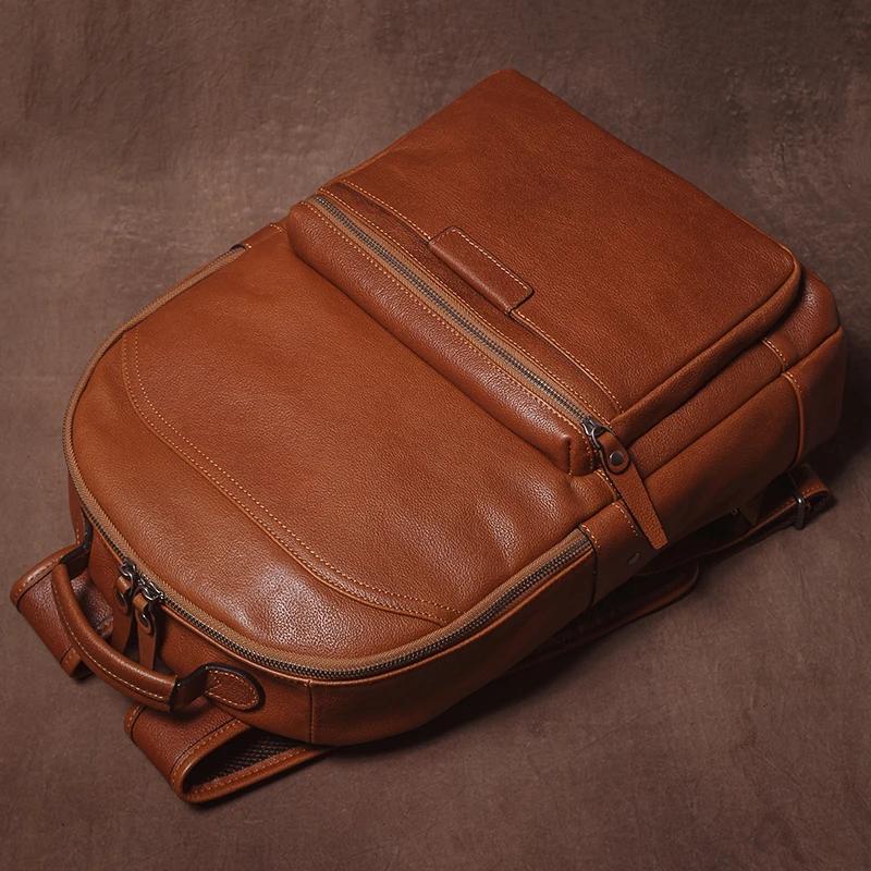 GURO marque de luxe sac à dos en cuir véritable hommes et femmes haute capacité week-end sac de voya