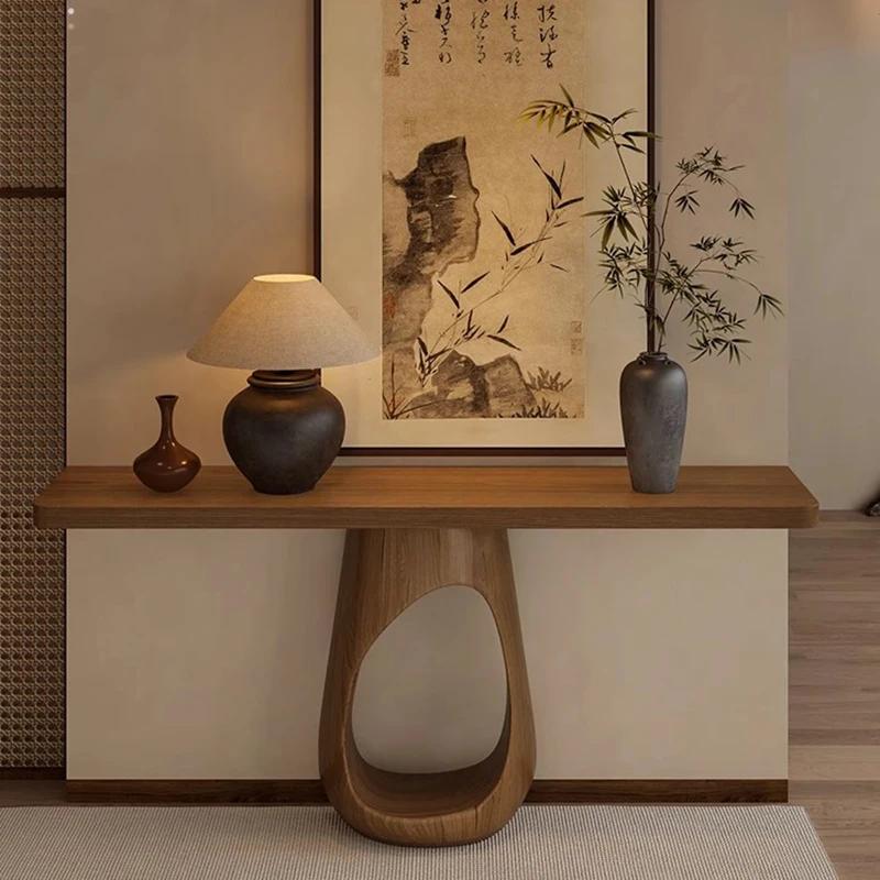 Table d'entrée élégante européenne, nouveau Console de rangement de Style chinois, gain de place, me