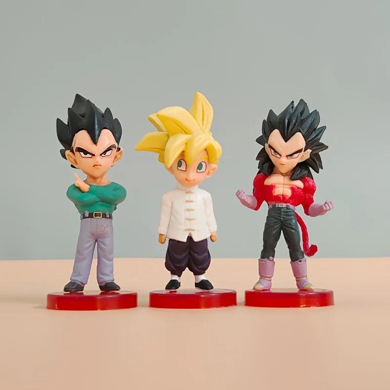 Figurines Dragon Ball Saiyan Goku, Mini figurines de dessin animé, 20 Styles de jouets, modèles Anim