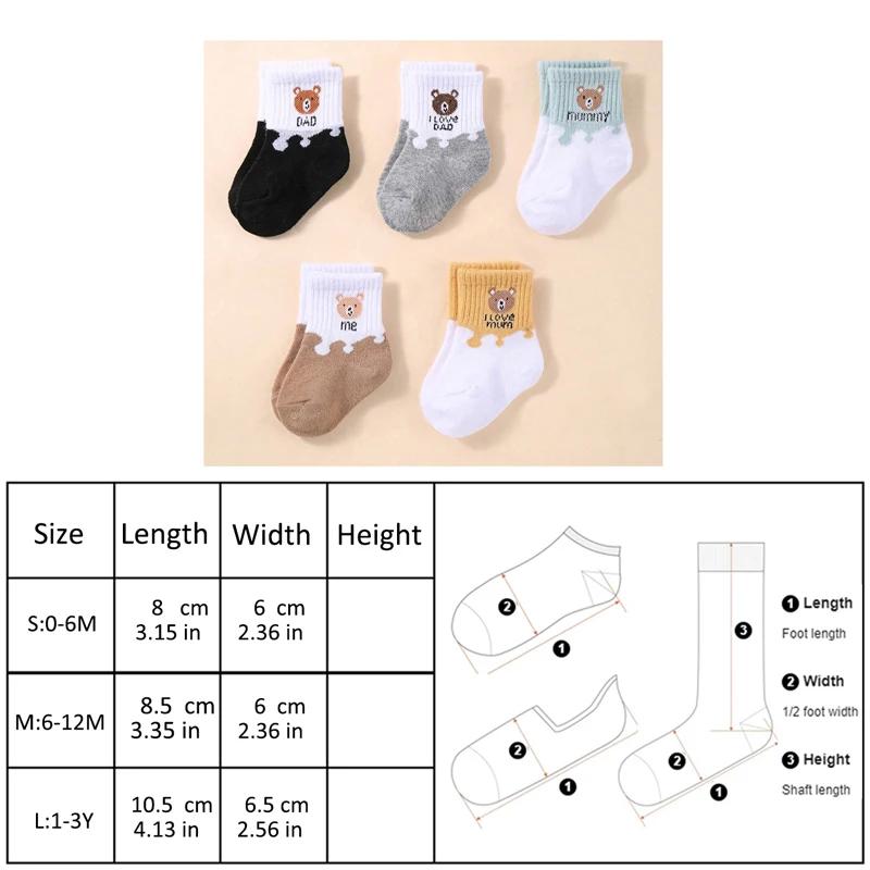 5 paires de chaussettes pour bébé, chaussettes basses extensibles à la cheville, pour nouveau-né, ga