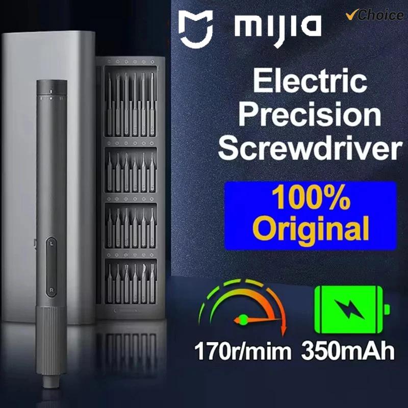 Nouveau kit de tournevis de précision électrique MIJIA avec 24 embouts magnétiques, ensemble d'outil