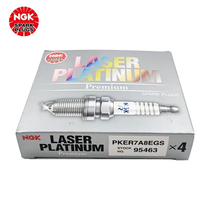 La bougie d'allumage Double platine NGK PKER7A8EGS 95463 convient pour Bora Golf Sagitar POLO Lamand
