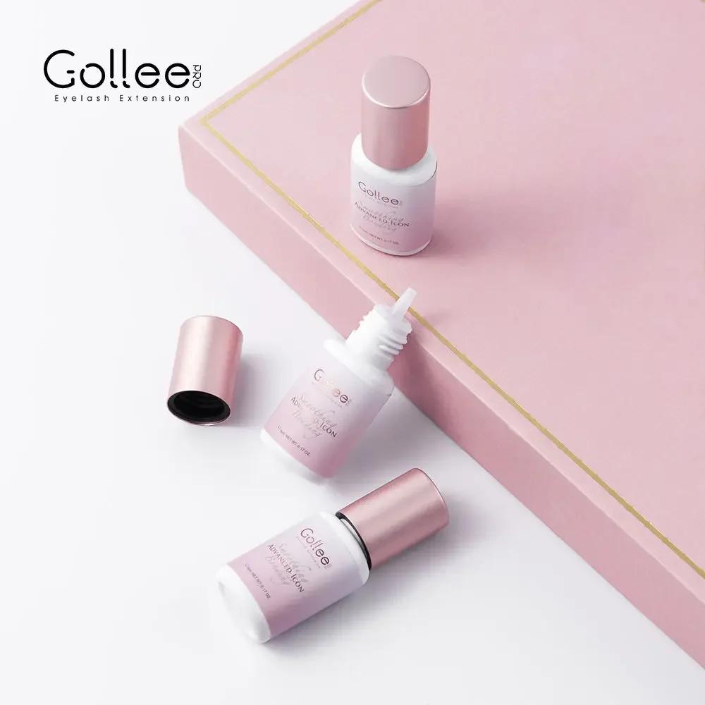 Gollee colle transparente pour extensions de cils pour couleur ou noir adhésif pour faux cils ou sou