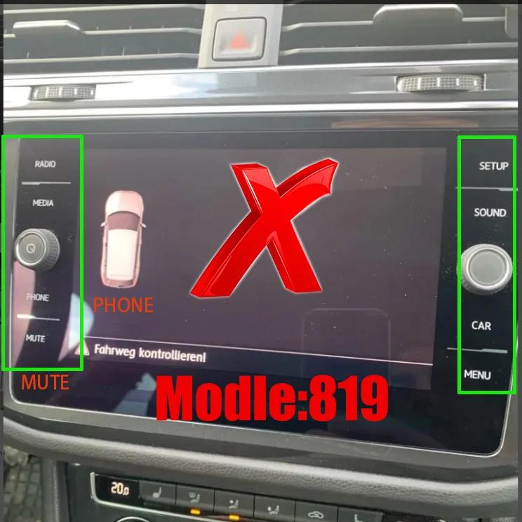 Caméra dynamique Canbus pour VW Tiguan II 2016 à 2023, caméra de recul pour unité MIB HD, Vision noc