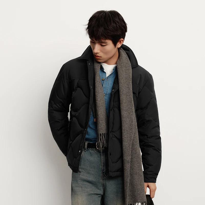 Semir doudoune hommes hiver 80% vers le bas remplissage trois résistant chemise-Style doublure 2025