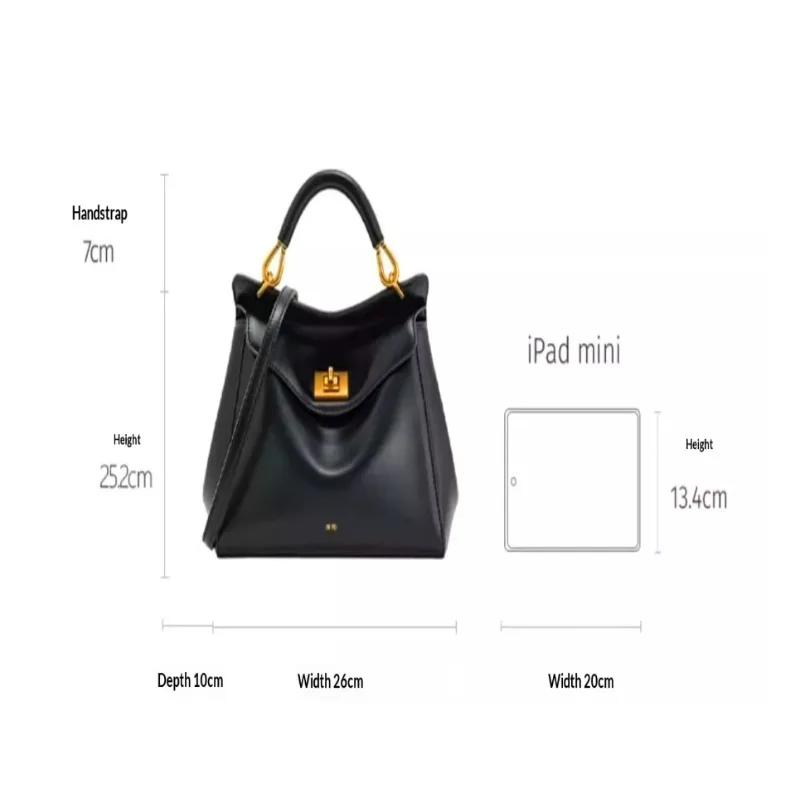JW PEI – sac à boucle printemps-automne, sac à bandoulière en cuir véritable, sac à boucle haut de g