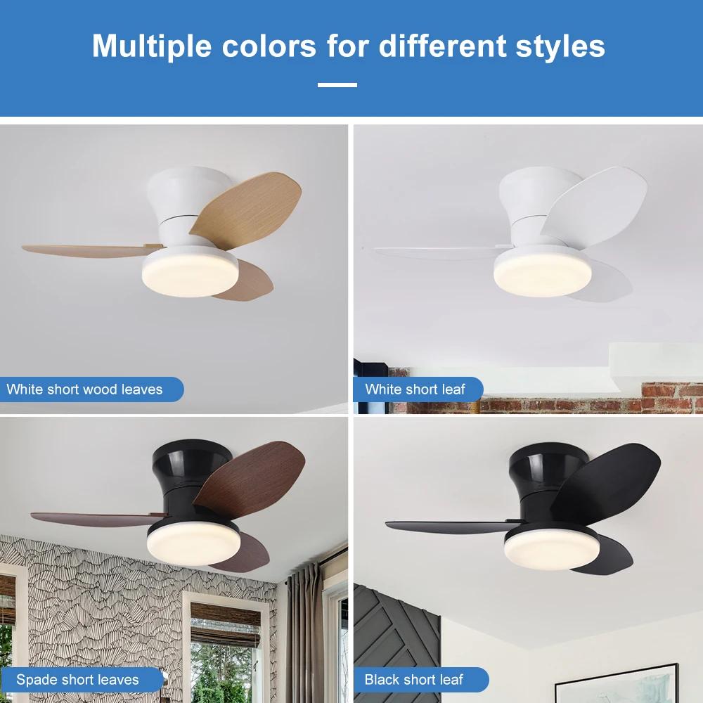 Lampes de ventilateur nordiques, chambres à coucher, salles d'étude, salles à manger, lampes de vent