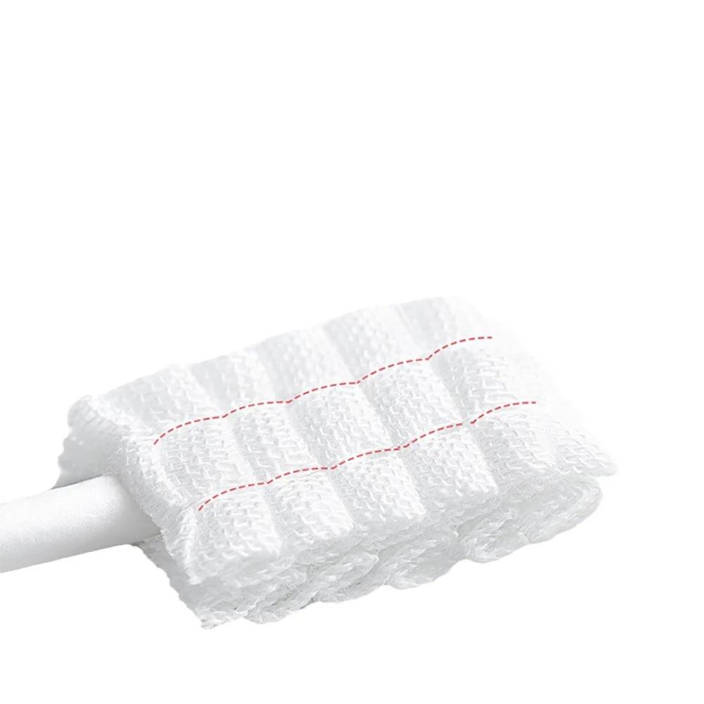 30 pièces bâton de nettoyage de bouche de bébé détergent jetable voile de dent de lait brosse à dent