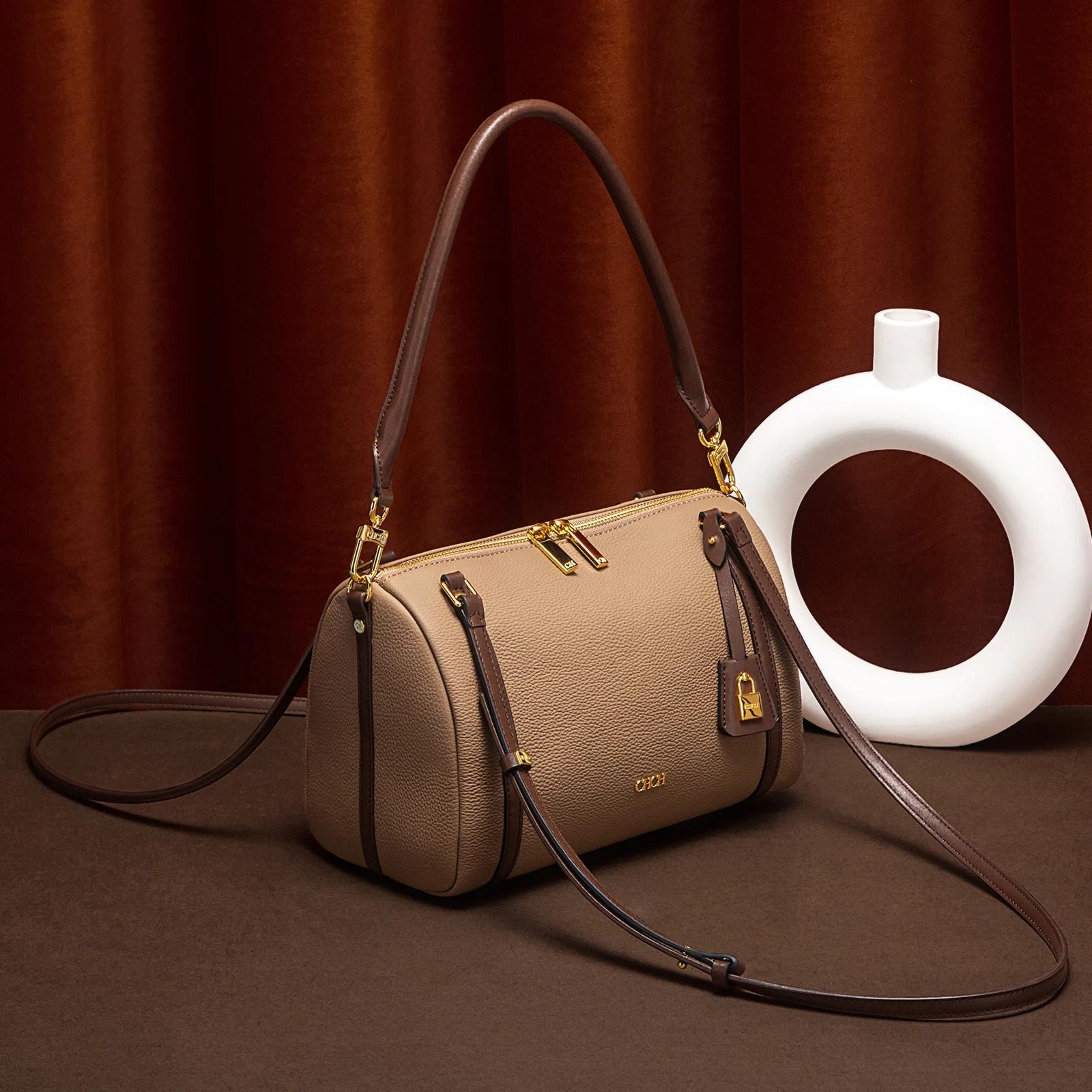Sac à bandoulière kaki CHCH pour femme, nouvelle édition printemps 2026, sac à main double usage ave