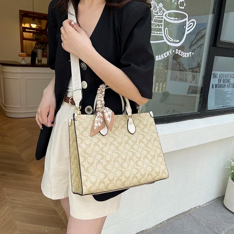 Sac à langer minimaliste unique et élégant, sac bandoulière pour femme, fourre-tout tendance pour le