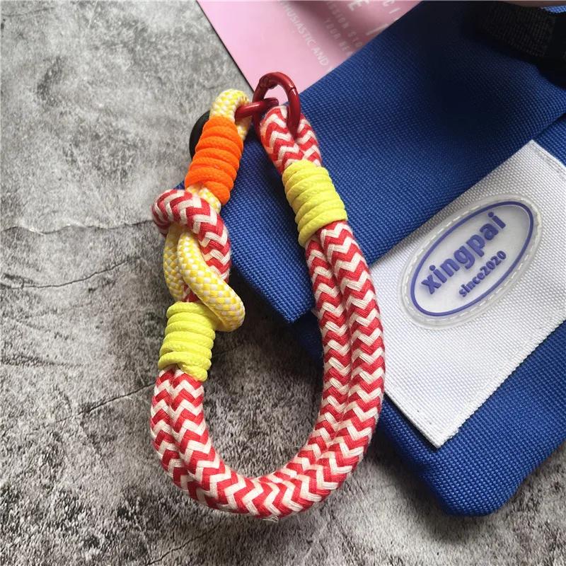 Porte-clés contrastés, accessoires de luxe pour clés de voiture, breloques pour sacs à main, cadeau