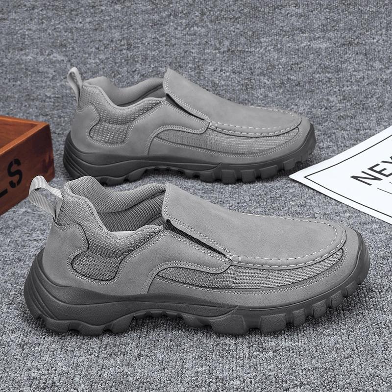 Chaussures décontractées pour hommes, style mocassins, simples, respirantes, confortables, pour le p