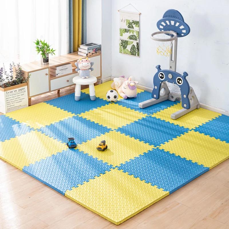 Tapis de Puzzle pour enfants, carrelage en mousse, tapis de jeu pour bébé, équipement d'entraînement