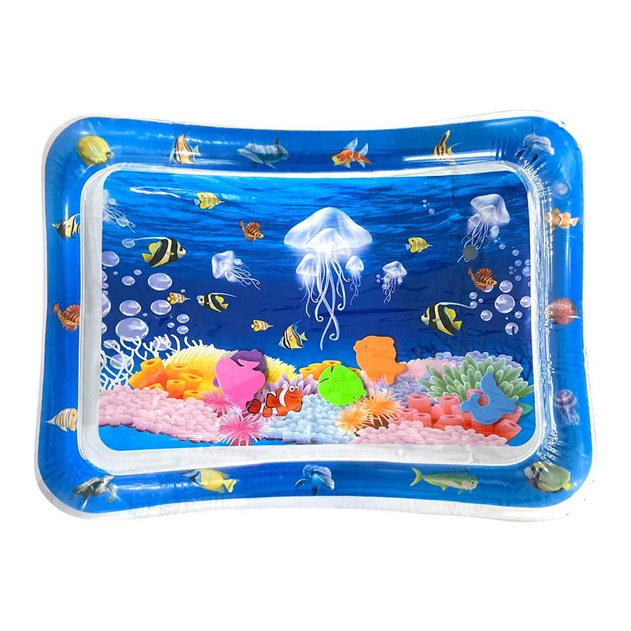 Tapis de jeu d'eau pour bébé, coussin gonflable en PVC pour nourrissons, temps du ventre, coussin d'