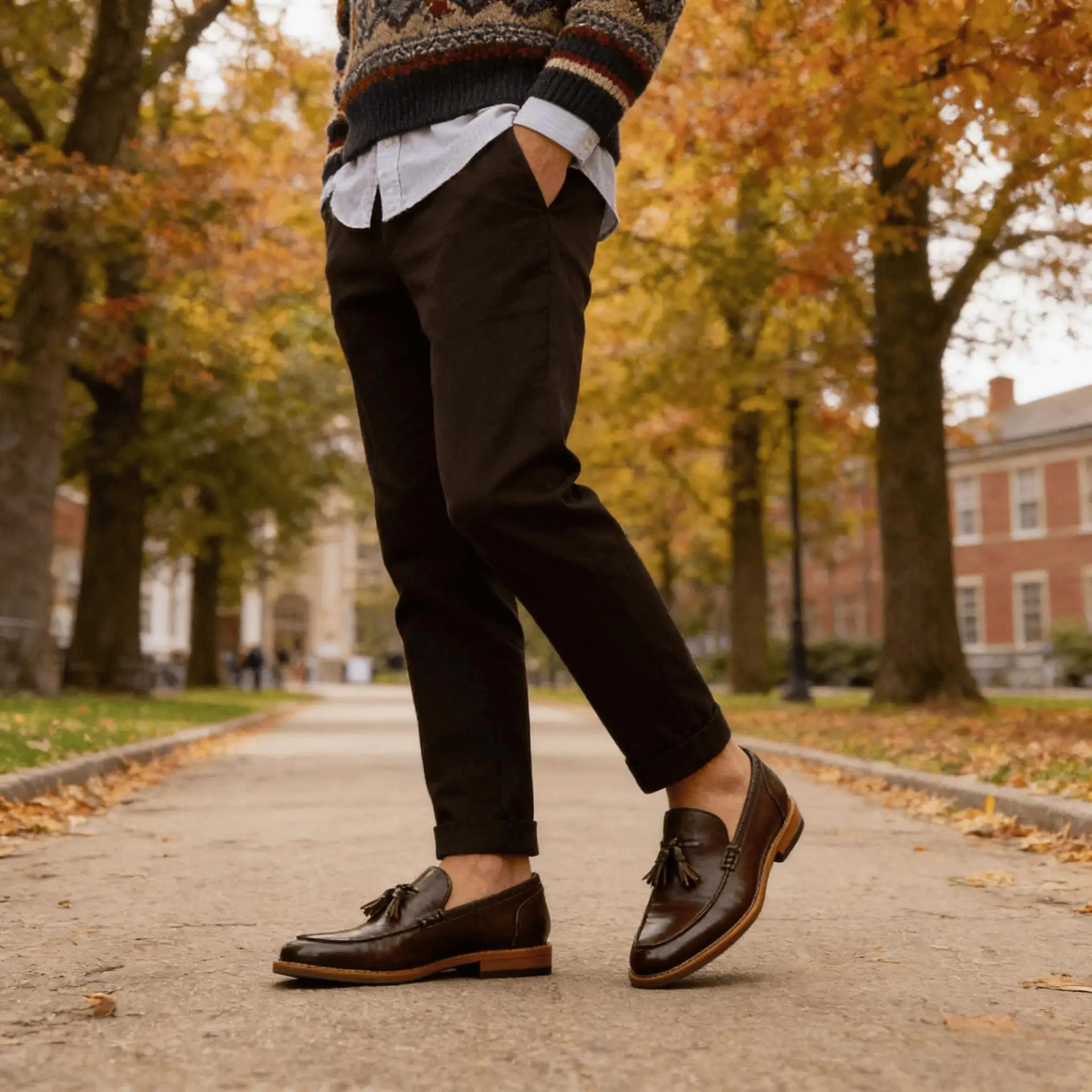 Chaussures d'été pour hommes, respirantes, à la mode, confortables, en cuir