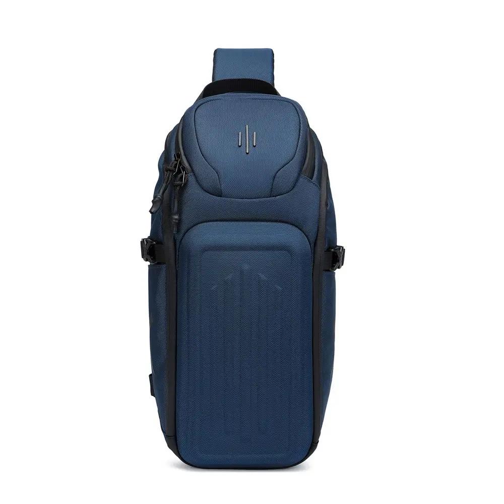 OZUKO-sacs de messager pour hommes, sac de poitrine antivol de bonne qualité, sac à bandoulière mult