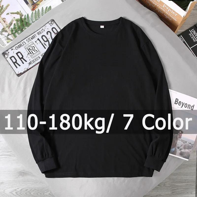 Sweat-shirt à manches longues pour hommes, pulls grande taille, t-shirt grande taille, vêtements pou