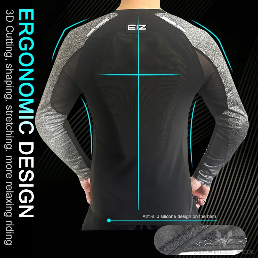 Veste de moto pour hommes, armure corporelle respirante d'été pour Motocross, veste de course élasti