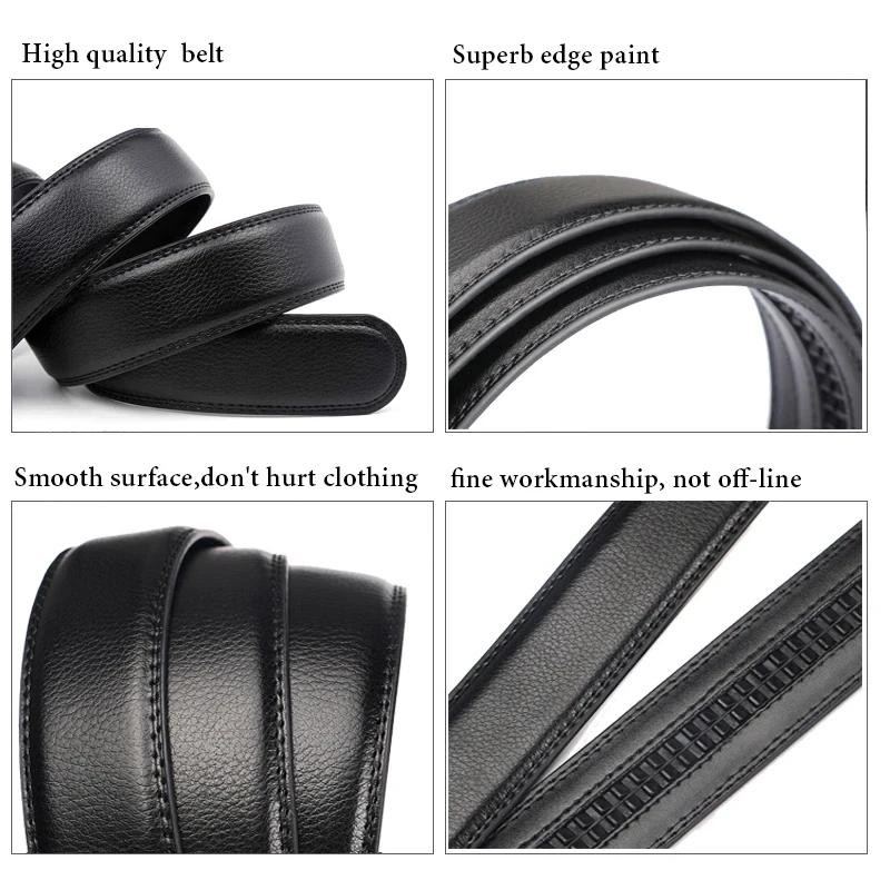 DINISITON – ceintures pour hommes d'affaires, ceintures de marque de luxe authentiques, boucles méta