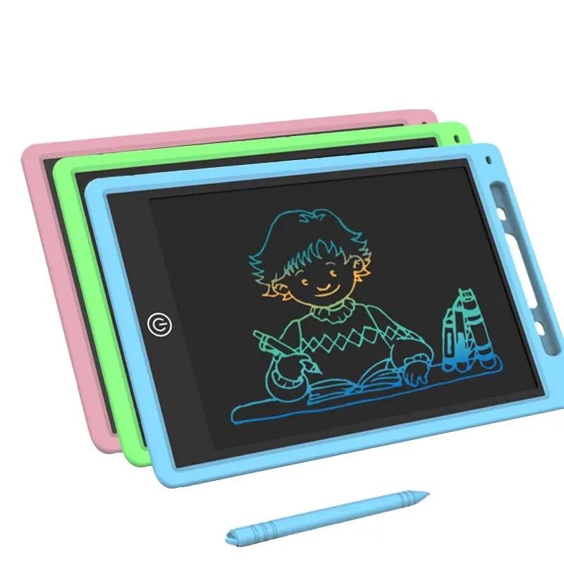 Tablette d'écriture LCD multi-tailles pour enfants, 6.5/8.5/10/12 pouces, planche à dessin réutilisa